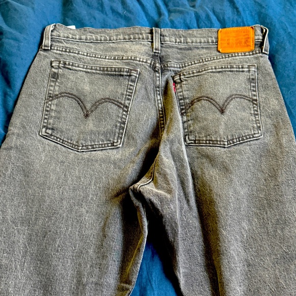 LEVI’S Wedgie Straight Leg Ankle Jeans SZ31 - Picture 3 of 3
